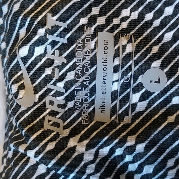 Nike Dri Fit running leggings/capris size large - Picture 4 of 8